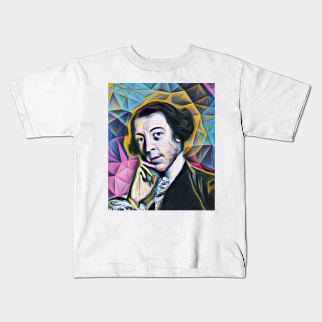 Horace Walpole Portrait | Horace Walpole Artwork 10 Kids T-Shirt by JustLit